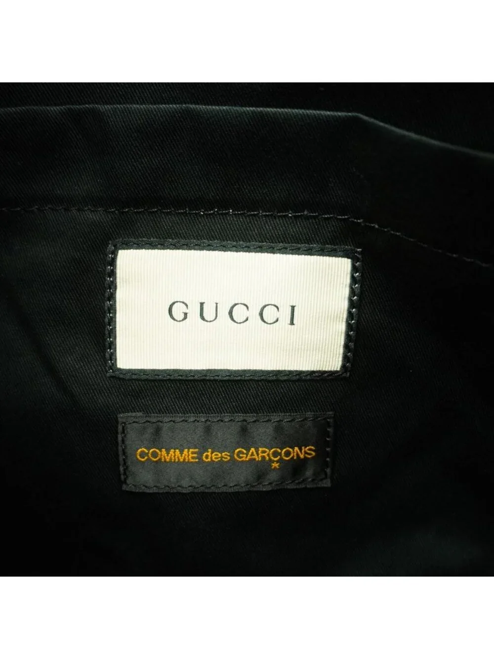Gucci Tote Bag Sherry Line Black